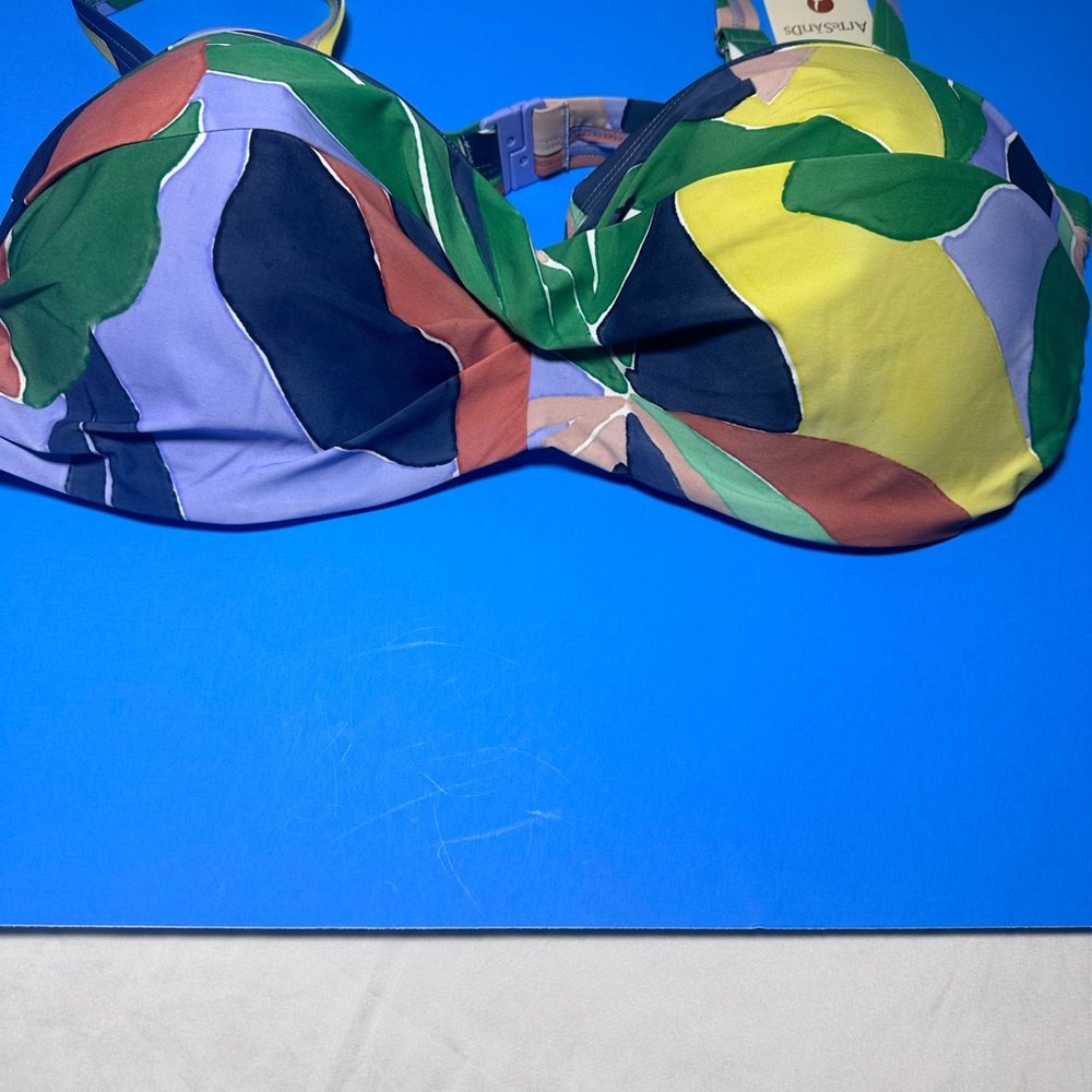 🌼 ARTESANDS  LAV BOTTICELLI UNDERWIRE BIKINI TOP D/DD CUP‎  NWT - Picture 5 of 8
